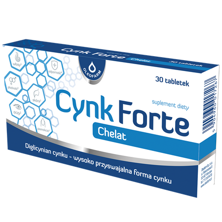 Cynk Forte, 30 tabletek